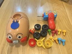 アンパンマン くみたてDIY ねじねじアンパンマンごう 電動ドライバー付きのサムネイル