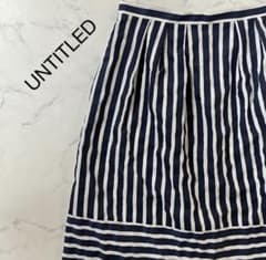UNTITLED フレアスカート サイズ42