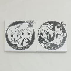 [미사용] 한정 접시 2장 세트 Fate ufotable cafe 알토리아 절각