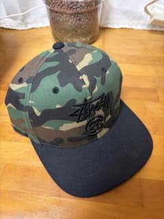 Stussy 迷彩キャップ OSFM （YAMAHA様専用）のサムネイル