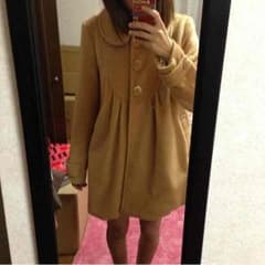 ロングコート着画です、のサムネイル