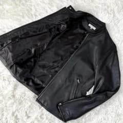 美品✨ユナイテッドアローズ ラムレザー シングルライダース 羊革 L