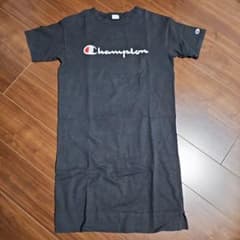 Champion 블랙 컷소 원피스 M