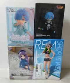 Re:ゼロから始める異世界生活 リゼロ フィギュア4種セット