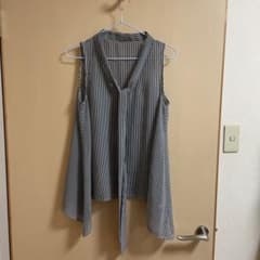 Kaz様専用　　ロペピクニック　ノースリーブボウタイブラウスのサムネイル