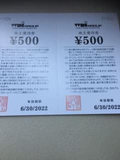 WDI 株主優待券のサムネイル