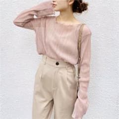 whoswhochico♡プリーツメローブラウスのサムネイル