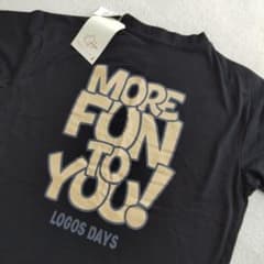 新品 しまむら LOGOS 半袖Tシャツ Mのサムネイル