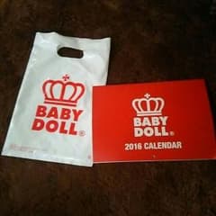 新品◎送料込◎BABYDOLLカレンダー2016のサムネイル