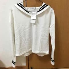 wego 新品タグ付きセーラー服風スウェットのサムネイル