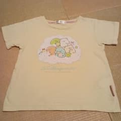 Sumikkogurashi Short-Sleeved T-Shirt, Yellow, Size 130cm