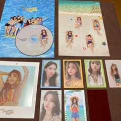 TWICE summer nights トレカナヨンジヒョジョンヨンツウィのサムネイル