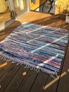 ラグ　カーペット　120cm×120cmのサムネイル