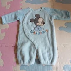 Baby Mickey ツーウェイ・ドレスオール ライトブルー 50～60cmのサムネイル
