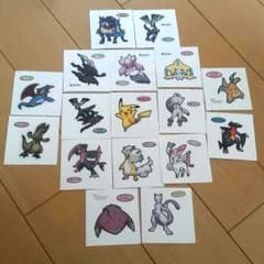 ポケモンシール 245枚とシールホルダーのサムネイル