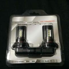 80w LEDバルブ ホワイト HB3のサムネイル