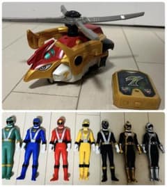ゴーオンジャー　エンジントリプター　ソフビセットのサムネイル