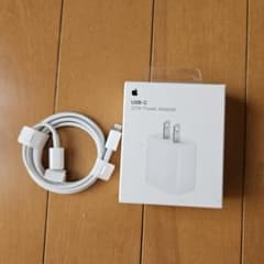 Apple 20W USB-C 電源アダプタ ケーブルセット - メルカリ