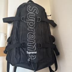 18aw Supreme Backpack 黒シュプリームバックパックのサムネイル