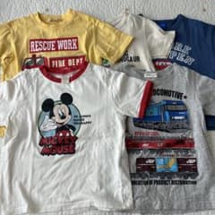 Tシャツ5枚セット　110のサムネイル