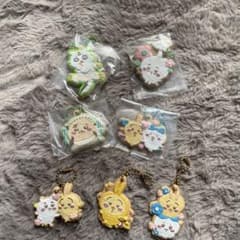 ちいかわ　ハチワレ　うさぎ　ラッコさん　あのこ　アイシングクッキー風キーホルダーのサムネイル