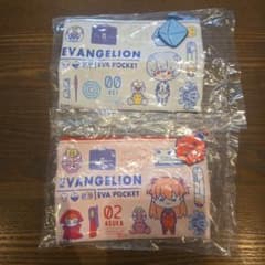エヴァンゲリオン EVA POCKET ポーチ 2種セットのサムネイル