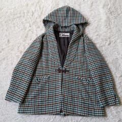 Cabana/カバナ フーディーチェックジャケット/コート サイズ36 日本製