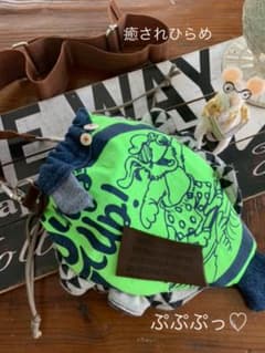 新商品❤︎癒されひらめ　デニムリメイク　デニムリメイクハンドメイドのサムネイル