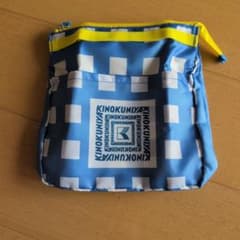 KINOKUNIYA 紀ノ国屋 たっぷり保冷ポーチ チェックのサムネイル