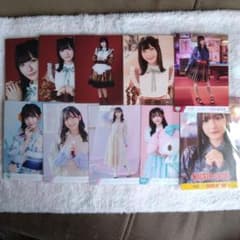 u*5様 ノイミー永田詩央里 生写真コンプとバラ6枚ポストカード1枚全10