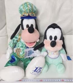傷あり　新品　ディズニー TDS 15周年 GF グーフィー ベビー ぬいぐるみ 傷あり 新品 ディズニー TDS 15周年 GF グーフィー ベビー ぬいぐるみ