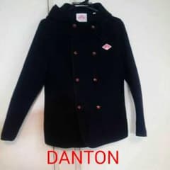 △△△様 専用☆DANTON ウールモッサ ダブルフードコート36 ネイビーのサムネイル
