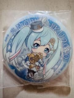 初音ミク　雪ミク2020 缶バッジ　雪ミク 雪まつり SNOWMIKU