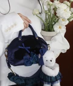 新品未使用familiar✖︎bibiy ハンドバッグとストラップのサムネイル