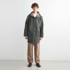 【ぐっさん。様】BARBOUR OS HIKING COAT WAX GREENのサムネイル