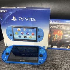 SONY PS Vita アクアブルー 本体とMinecraftのサムネイル