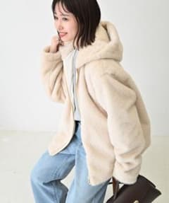 SLOBE IENA フーディECOファー - メルカリ