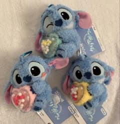 Disney Stitch クリアポフィ ぬいぐるみ マスコット コンプ