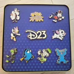 海外限定 D23ゴールドメンバー特典 ピン　ピンバッチ　セット　 ディズニー 海外限定 D23ゴールドメンバー特典 ピン ピンバッチ セット ディズニー