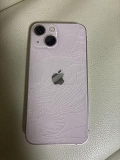 Apple iPhone 13 mini本体 ピンク 背面割れあり - メルカリ