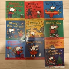 Maisyメイシーちゃん英語絵本10冊セット-2 音声付き/ステッカー付きのサムネイル