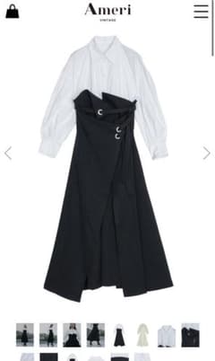 Ameri MILLEFEUILLE SHIRT DRESSのサムネイル