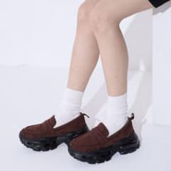 美品/JEANASIS/厚底/ローファー/24〜24.5/Lサイズのサムネイル