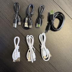 Type-C USB充電ケーブル まとめ売り 8本セットのサムネイル