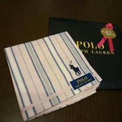 【新品未使用】ラルフローレン ハンカチ POLOのサムネイル