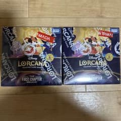 【新品未開封シュリンク付き】LORCANA 物語の始まり1box　② 新品未開封シュリンク付き】LORCANA 物語の始まり2box - メルカリ