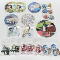 TIGER&BUNNY 캔 배지, 열쇠 고리