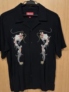 Supreme シュプリーム ドラゴン レーヨン オープンカラーシャツのサムネイル