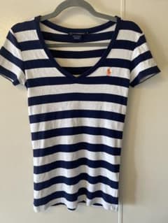 RALPH LAUREN SPORT ボーダー Tシャツ 半袖 ネイビー