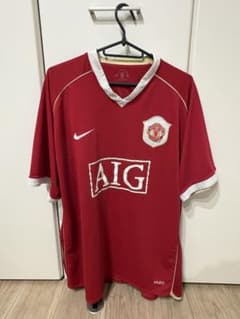 Manchester united　NIKE 06-07 ゲームシャツのサムネイル